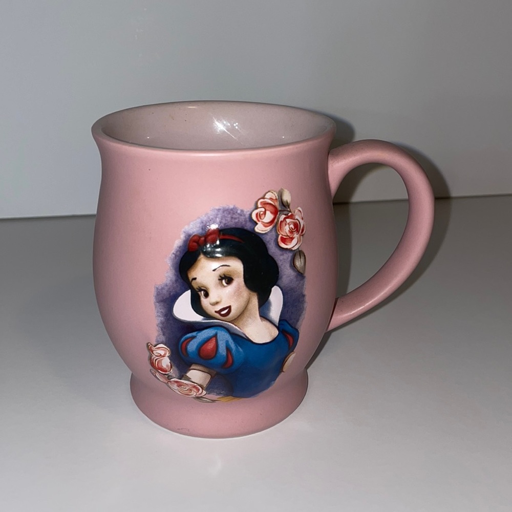 3D Snow White Pink Disney Mug